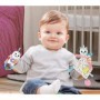 Clementoni - Set cadou bebelusi pentru dezvoltarea multisenzoriala ce include zornaitoare pisicuta chei pentru dentitie si patur